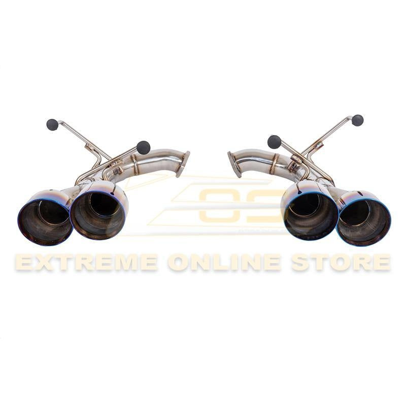 2015 - 21 WRX / STI Axel Back Quad Brunt Tips Exhaust