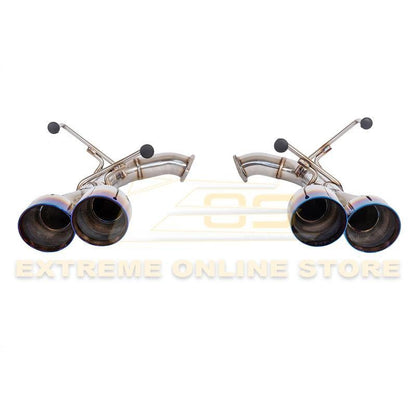 2015 - 21 WRX / STI Axel Back Quad Brunt Tips Exhaust