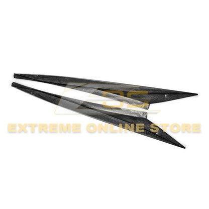 C8 Corvette Z51 Add-on Carbon Fiber Side Skirts Rocker Panels