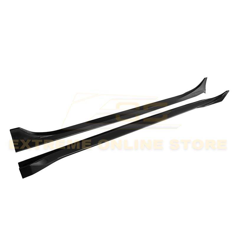 2017 - 24 Tesla Model 3 Gloss Black Performance Side Skirts