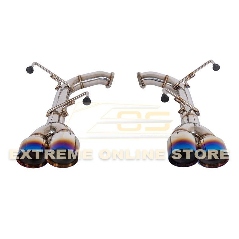 2015 - 21 WRX / STI Axel Back Quad Brunt Tips Exhaust