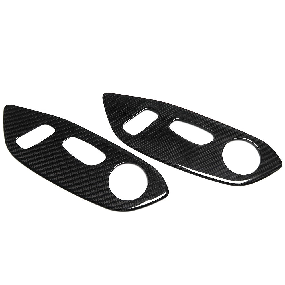 C8 Corvette Carbon Fiber Side Seat Control Trim Cover | Next-Gen Carbon