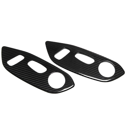 C8 Corvette Carbon Fiber Side Seat Control Trim Cover | Next-Gen Carbon