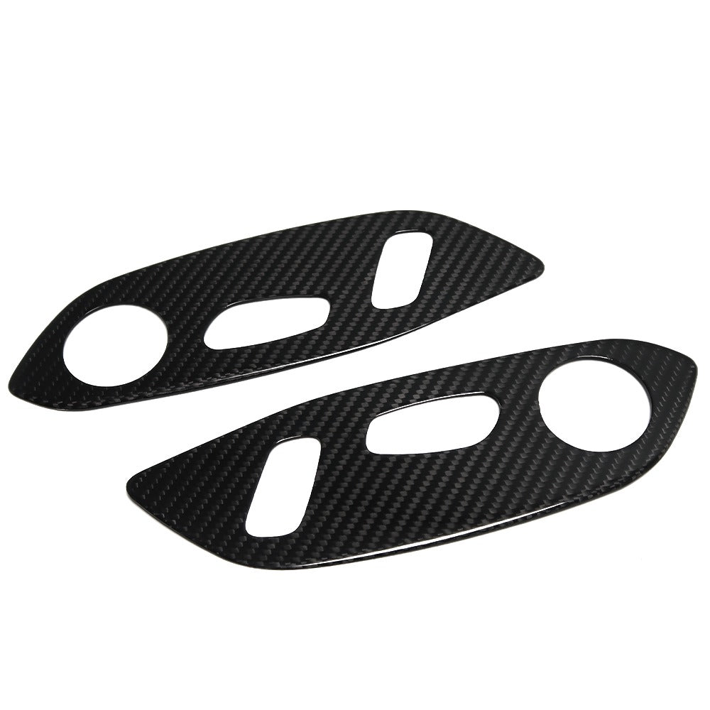 C8 Corvette Carbon Fiber Side Seat Control Trim Cover | Next-Gen Carbon