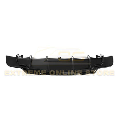 2017 - 24 Tesla Model 3 Gloss Black Rear Bumper Diffuser