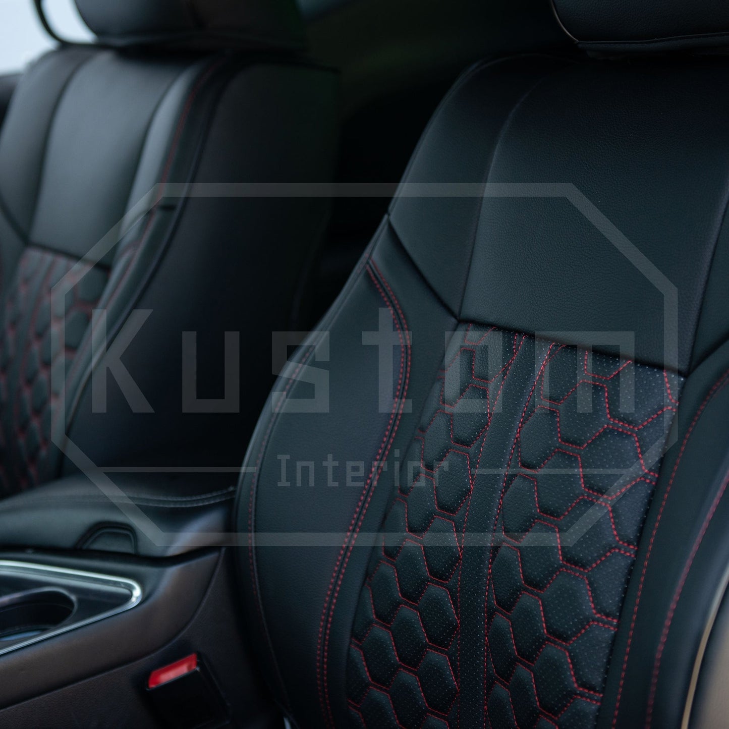 2015 - 23 Dodge Charger Colored Leather Seat Covers