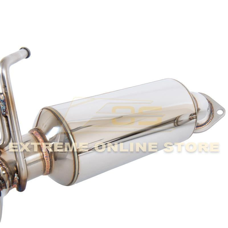 2009 - 21 Nissan 370Z Z34 Stainless Steel Axle Back 4.5" Dual Burnt Tips Exhaust