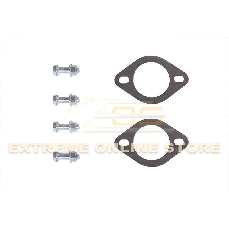 2009 - 21 Nissan 370Z Z34 Stainless Steel Axle Back 4.5" Dual Burnt Tips Exhaust