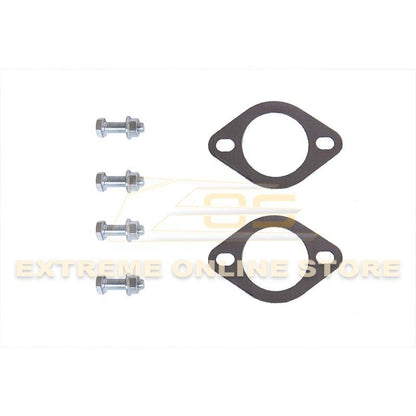 2009 - 21 Nissan 370Z Z34 Stainless Steel Axle Back 4.5" Dual Burnt Tips Exhaust