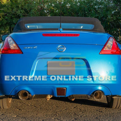 2009 - 21 Nissan 370Z Z34 Stainless Steel Axle Back 4.5" Dual Burnt Tips Exhaust