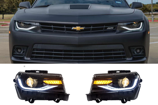 2014 - 15 Camaro 6th Gen Refresh LED Headlights image 0