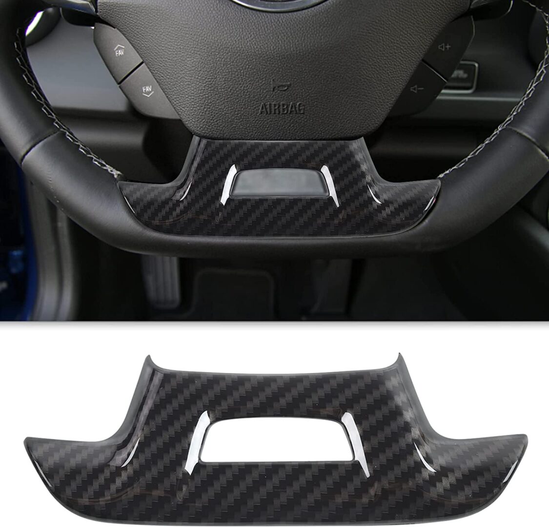 2016 - 24 Camaro Lower Steering Wheel Panel - Carbon Fiber / Colored image 1