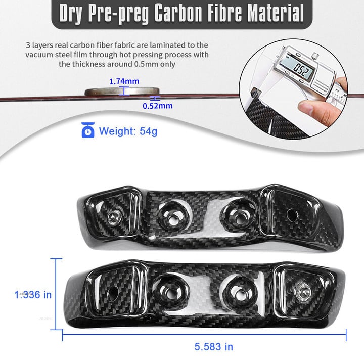 C8 Corvette Carbon Fiber Seat Belt Holder Buckle Panel Replacement