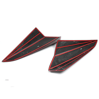 C8 Corvette HTC Rear Carbon Fiber Nacelles Roof Covers