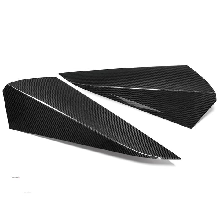 C8 Corvette HTC Rear Carbon Fiber Nacelles Roof Covers