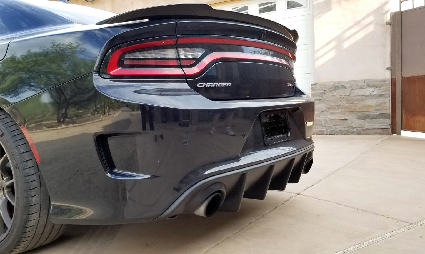 2015 - 24 Dodge Charger SRT Slimbody Rear Diffuser