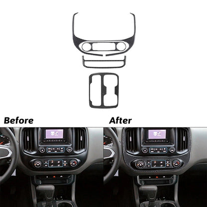 2015 - 20 GMC Canyon / Chevy Colorado Carbon Fiber Gear Shift Overlay | Next-Gen Carbon