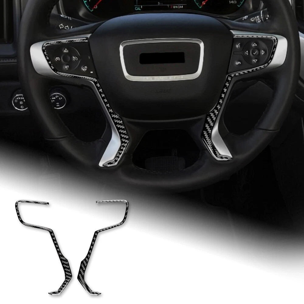 2015 - 20 Colorado Carbon Fiber Steering Wheel Trim Kit | Next-Gen Carbon