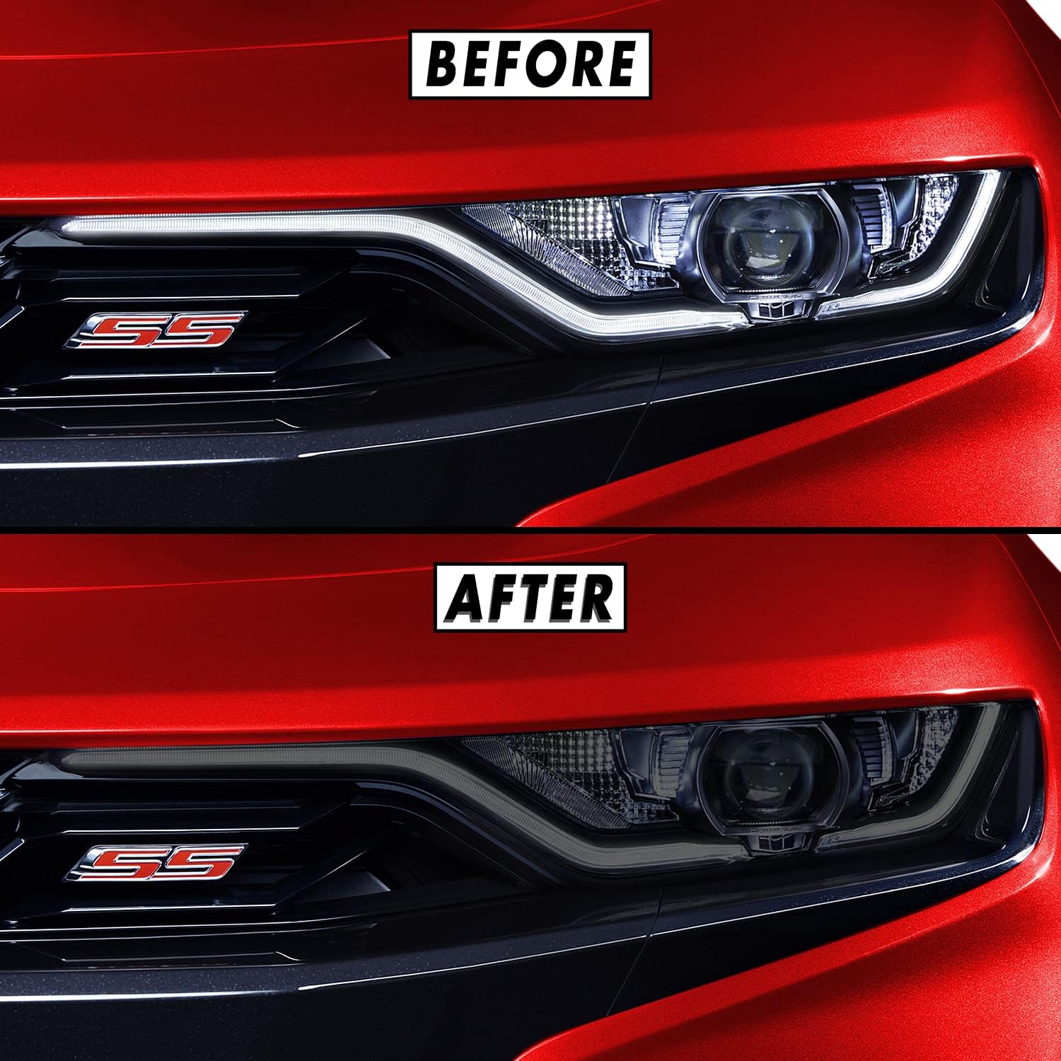 2019 - 24 Camaro Pre Cut Headlight Tint | LS / LT / RS / SS