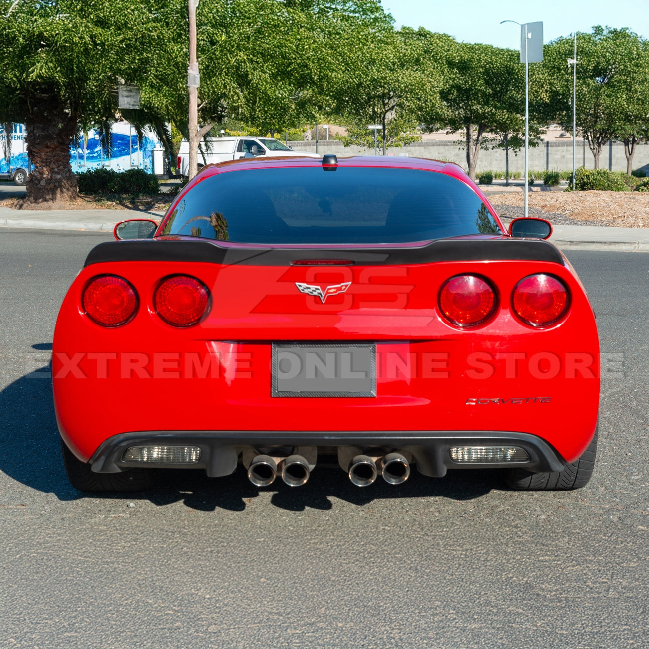 2005 - 13 C6 Corvette ZR1 Extended Rear Trunk Spoiler