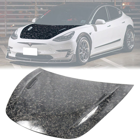 2017 - 23 Tesla Model 3 Forged Carbon Fiber Hood