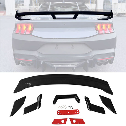 2024+ Mustang 650 Coupe Dark Horse Gloss Black High Wing