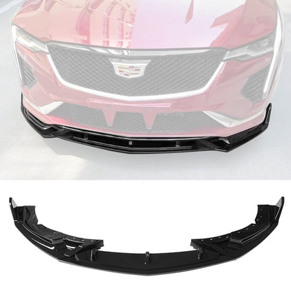 2020 - 22 Cadillac CT4 Front Bumper Splitter Lip | Matte / Gloss / Carbon Fiber
