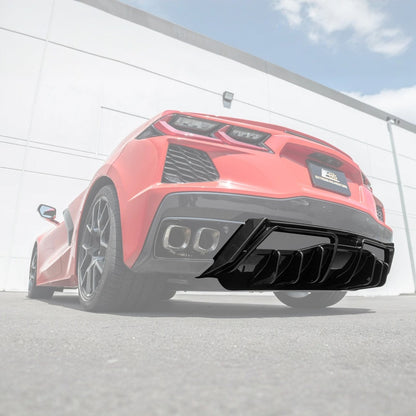 C8 Corvette Stingray Rear Bumper Diffuser Addon