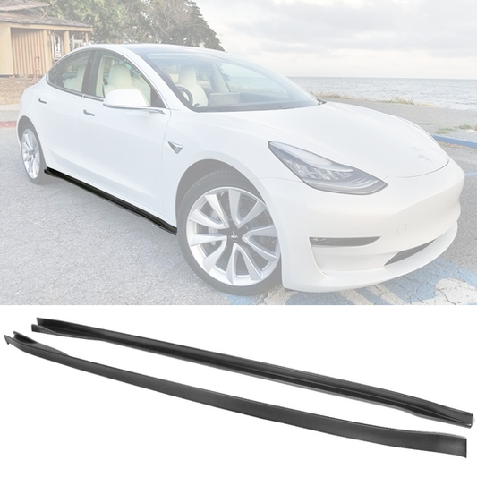 2017 - 24 Tesla Model 3 IKON Style Side Skirts
