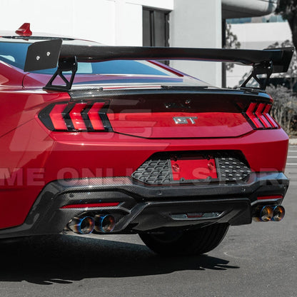 2024+ Mustang GT S650 Muffler Delete Axel Back Quad Tips Exhaust