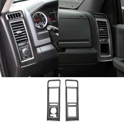 2016 - 18 Dodge Ram Carbon Fiber Side Vent Overlay Kit | Next-Gen Carbon