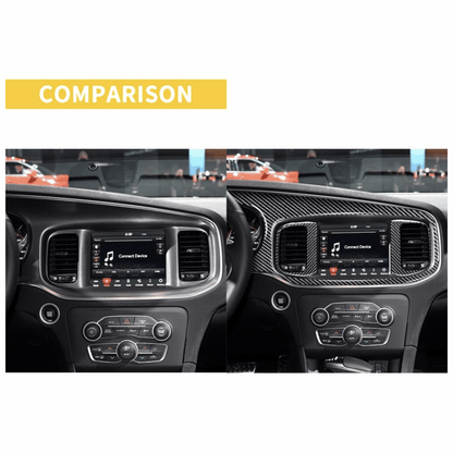 2015 - 24 Dodge Charger Real Carbon Fiber Interior Trim Cover Kit | Next-Gen Carbon