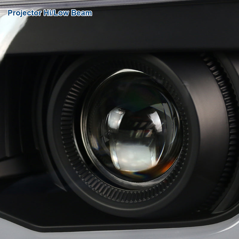 2010 - 13 Camaro Spec-D LED Tube Projector Headlights