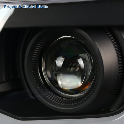 2010 - 13 Camaro Spec-D LED Tube Projector Headlights