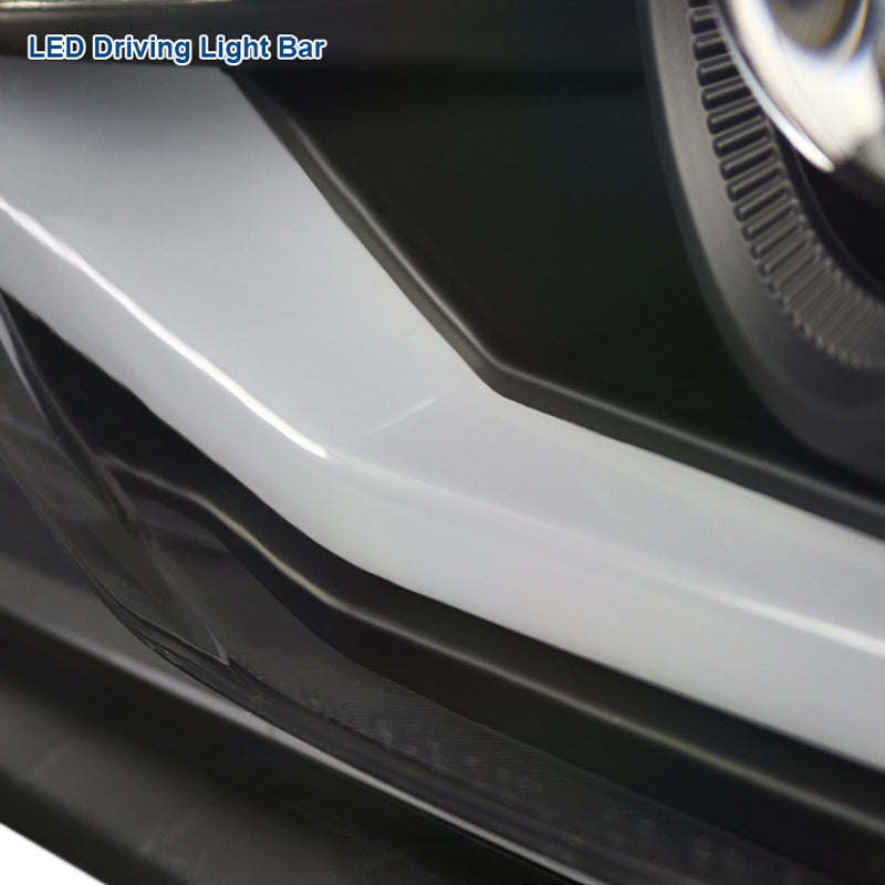 2010 - 13 Camaro Spec-D LED Tube Projector Headlights