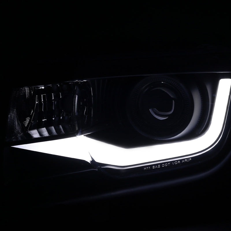 2010 - 13 Camaro Spec-D LED Tube Projector Headlights