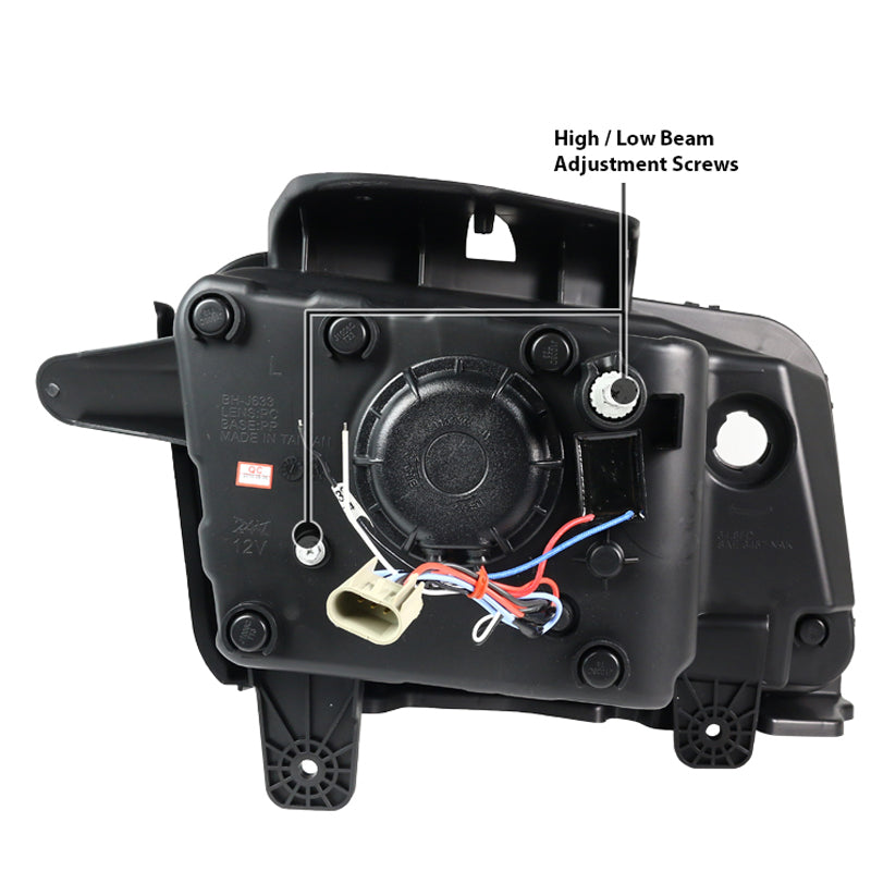 2010 - 13 Camaro Spec-D LED Tube Projector Headlights