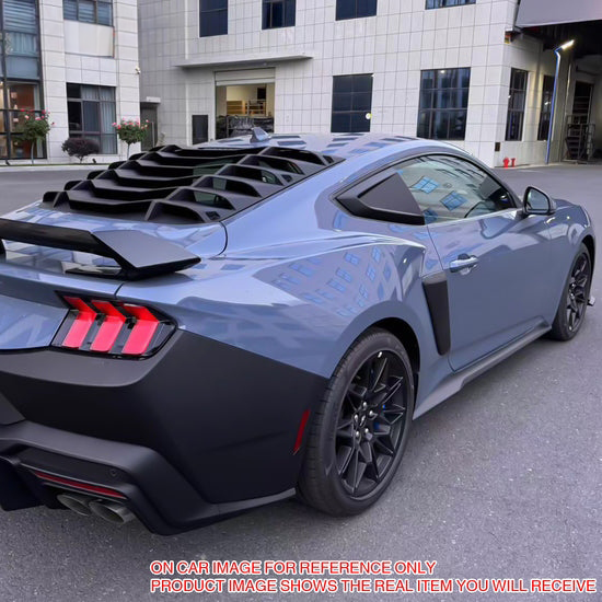 2024+ Mustang S650 Coupe V Style Side Window Louvers