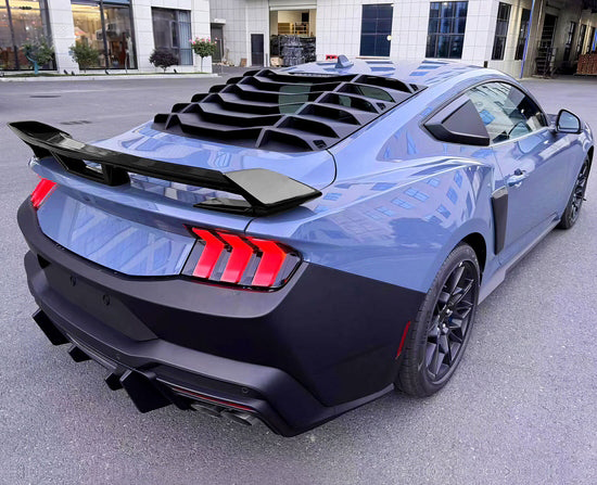 2024+ Mustang 650 Coupe Dark Horse Gloss Black High Wing