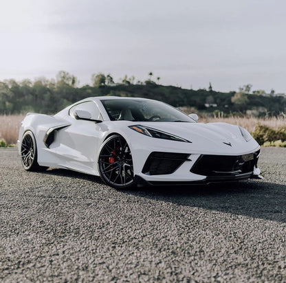 20"21" Chevrolet Corvette C8 Stingray Wheels/Rims M520R Gloss Black 5x120 lugs