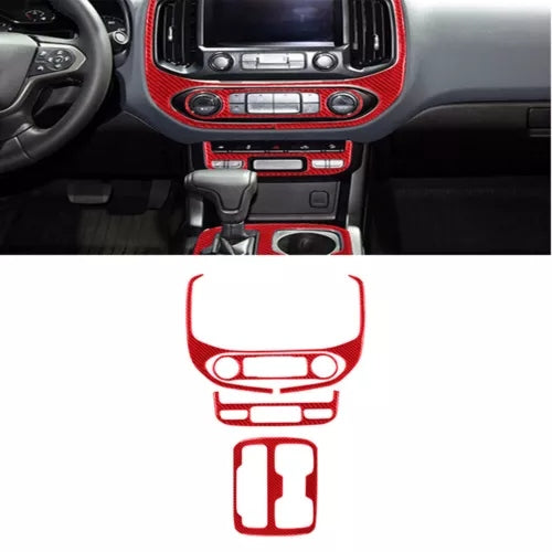 2015 - 20 GMC Canyon / Chevy Colorado Carbon Fiber Gear Shift Overlay | Next-Gen Carbon