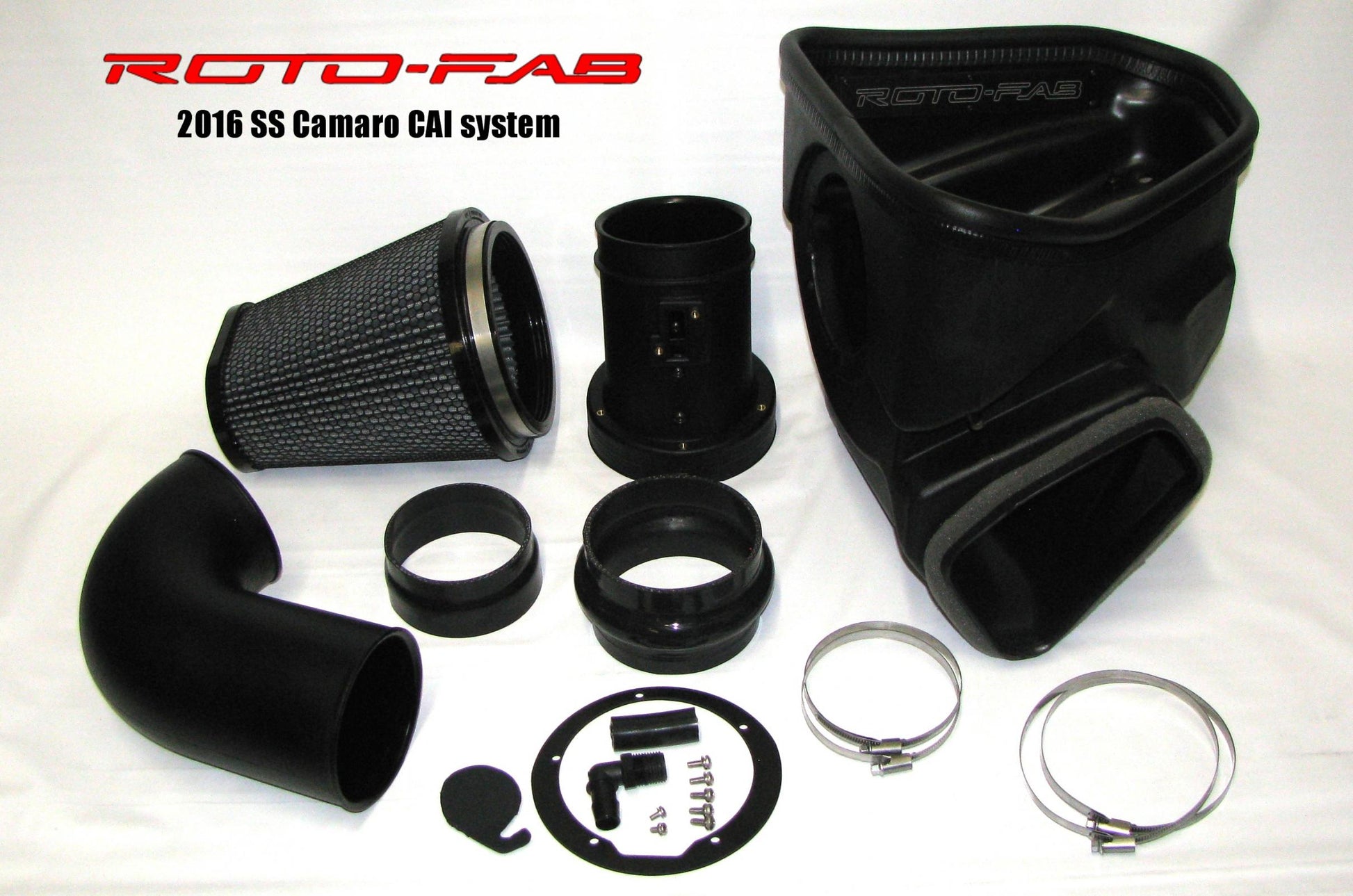 2016 - 24 Camaro SS With Sound Tube Delete Cold Air Intake With Dry Filter
