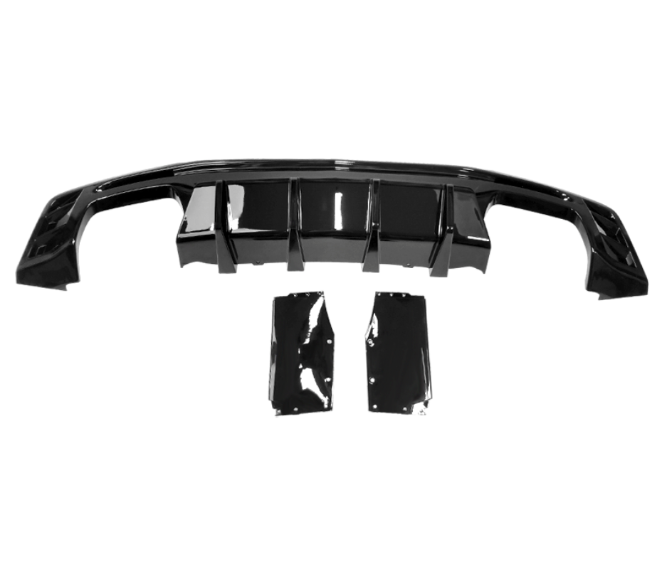 2016 - 24 Camaro Gloss/Matte/Carbon 3PC Diffuser | Single Tip/Quad Tip image 14