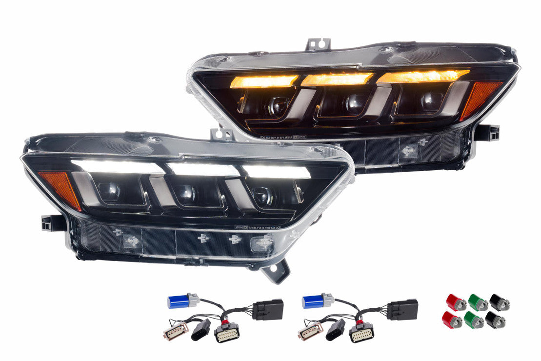 2015 - 17 Mustang GT350 XB LED Gen 2 Headlights