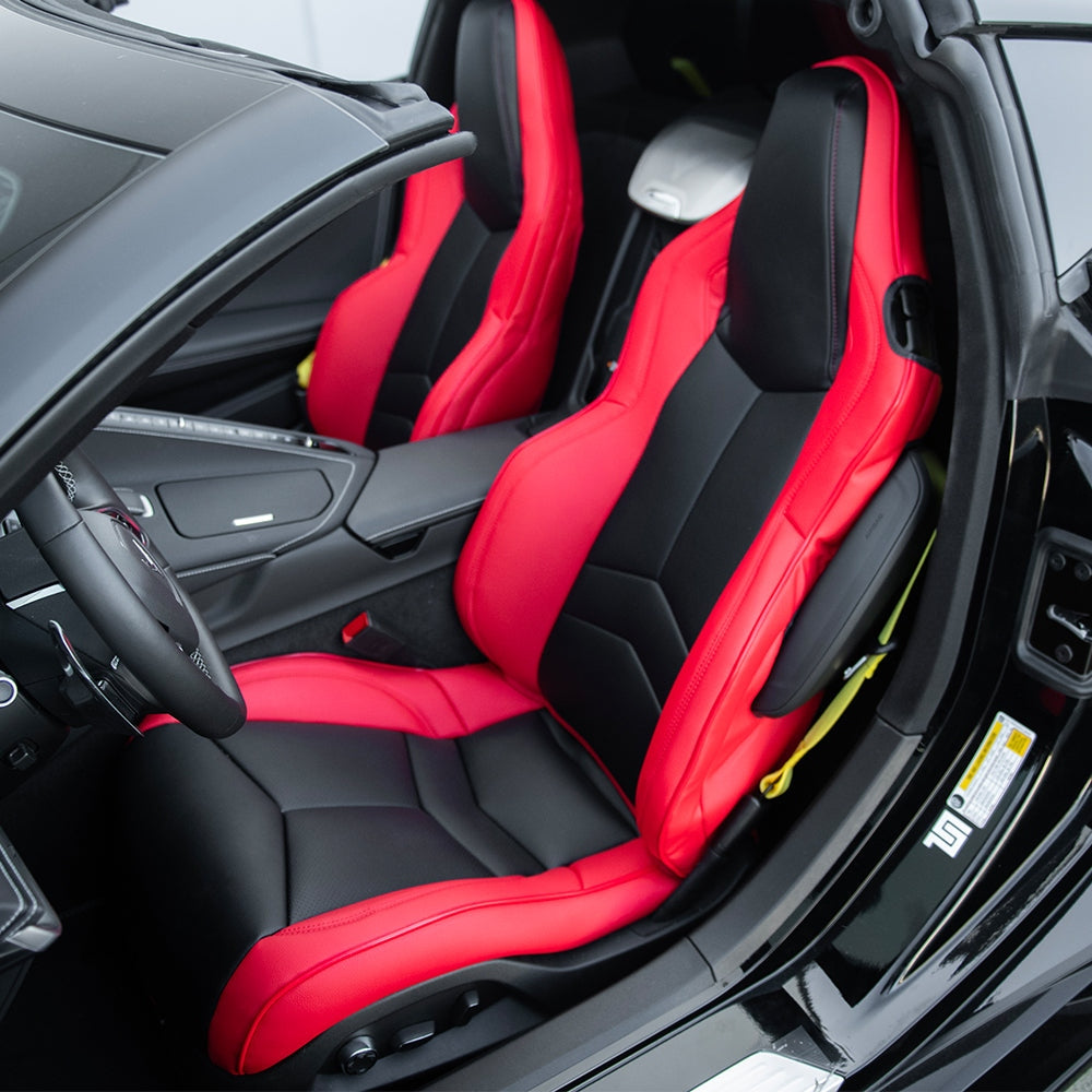 C8 Corvette GT1 Custom Leather Seat Covers