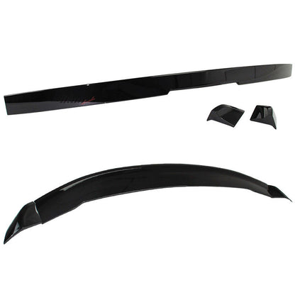 2016 - 24 Camaro 1LE Blade Spoiler - Gloss/Matte Black (Covers Holes)