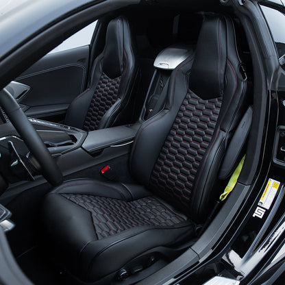 C8 Corvette GT1 Custom Leather Seat Covers