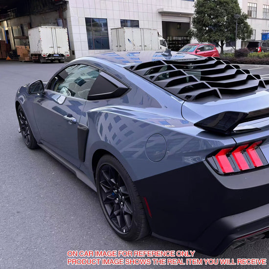 2024+ Mustang S650 Coupe V Style Side Window Louvers