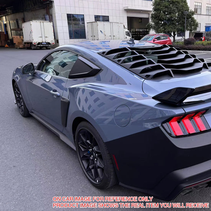2024+ Mustang S650 Coupe V Style Side Window Louvers