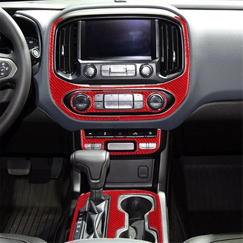 2015 - 20 GMC Canyon / Chevy Colorado Carbon Fiber Gear Shift Overlay | Next-Gen Carbon